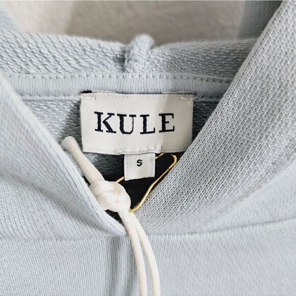 Kule The Organic Ombre Crosby Hoodie In Blue/Brown Size Small NWT - Picture 5 of 6